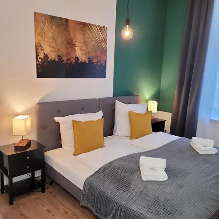 T21 - Apartment Direkt Im Zentrum Mit Parkplatz Chemnitz Buitenkant foto